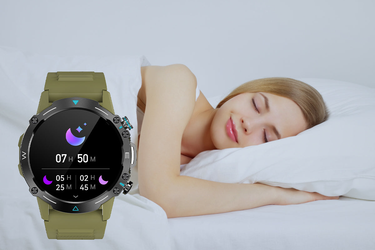 Die Colmi M42 Smartwatch bietet Schlafüberwachung, ein schlankes Design, über 100 Sportmodi und eine Akkulaufzeit von 10 Tagen.