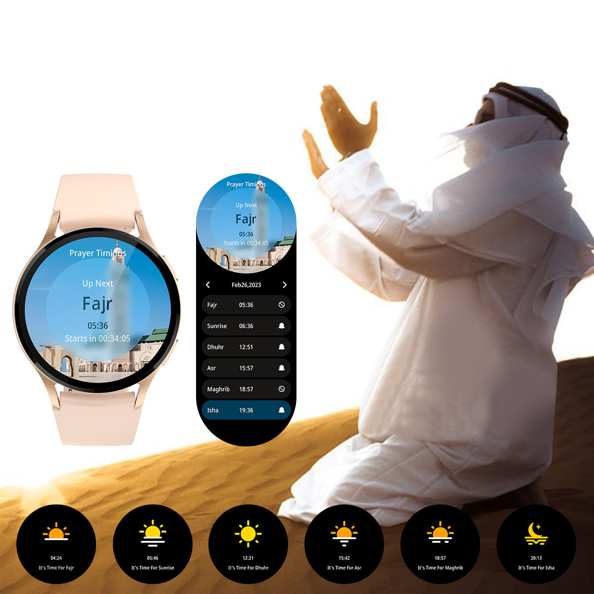Colmi i28 Ultra Smartwatch mit muslimischen Gebetsfunktionen, fortschrittlicher Gesundheitsüberwachung, 10-tägiger Akkulaufzeit und IP68-Wasserschutzklasse.