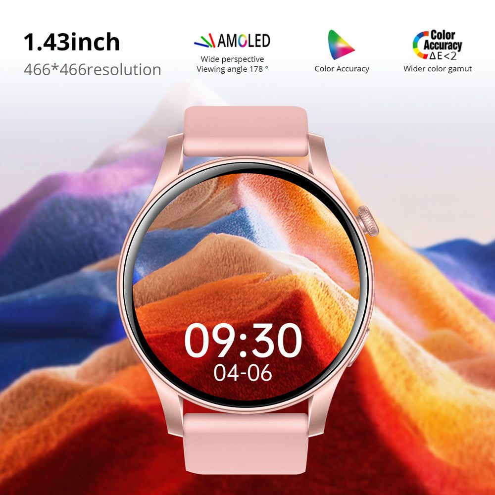 Colmi V73 Smartwatch mit AMOLED-Display und Fitness-Tracking-Funktion