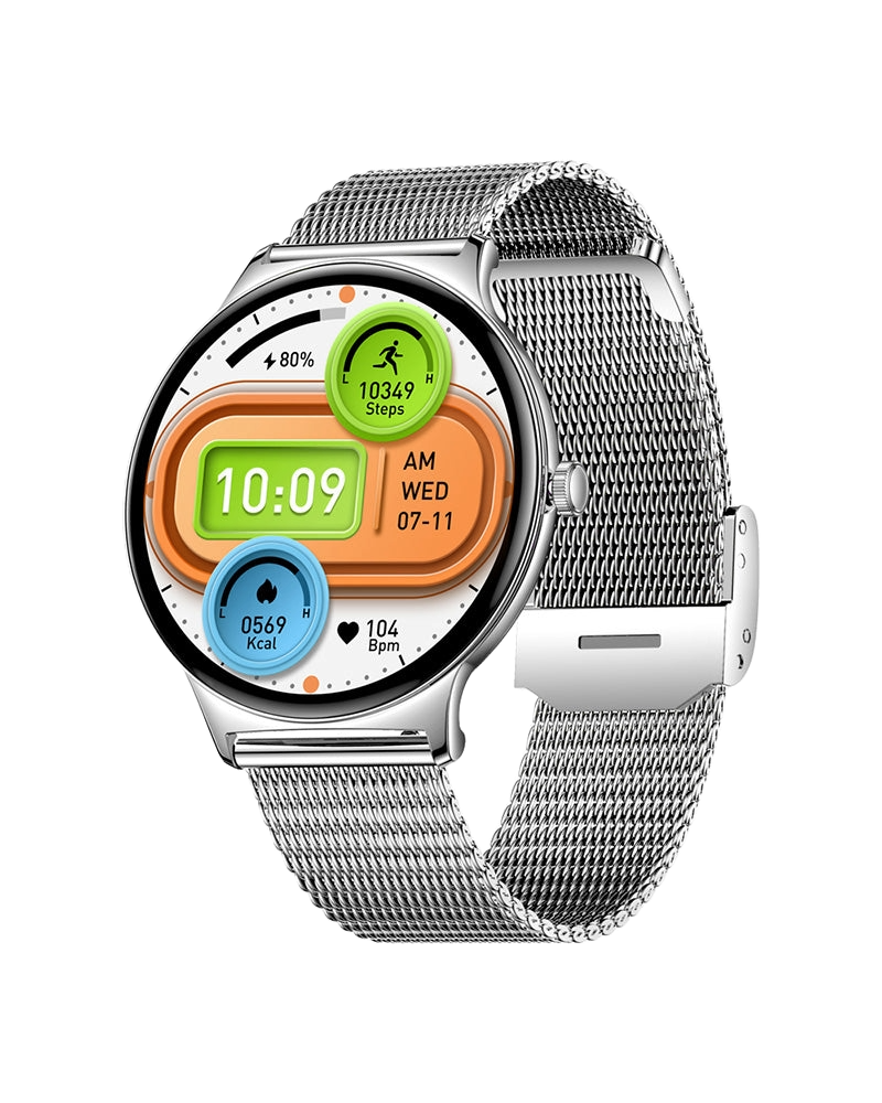 Colmi V89 Smartwatch mit AMOLED-Display, Silber