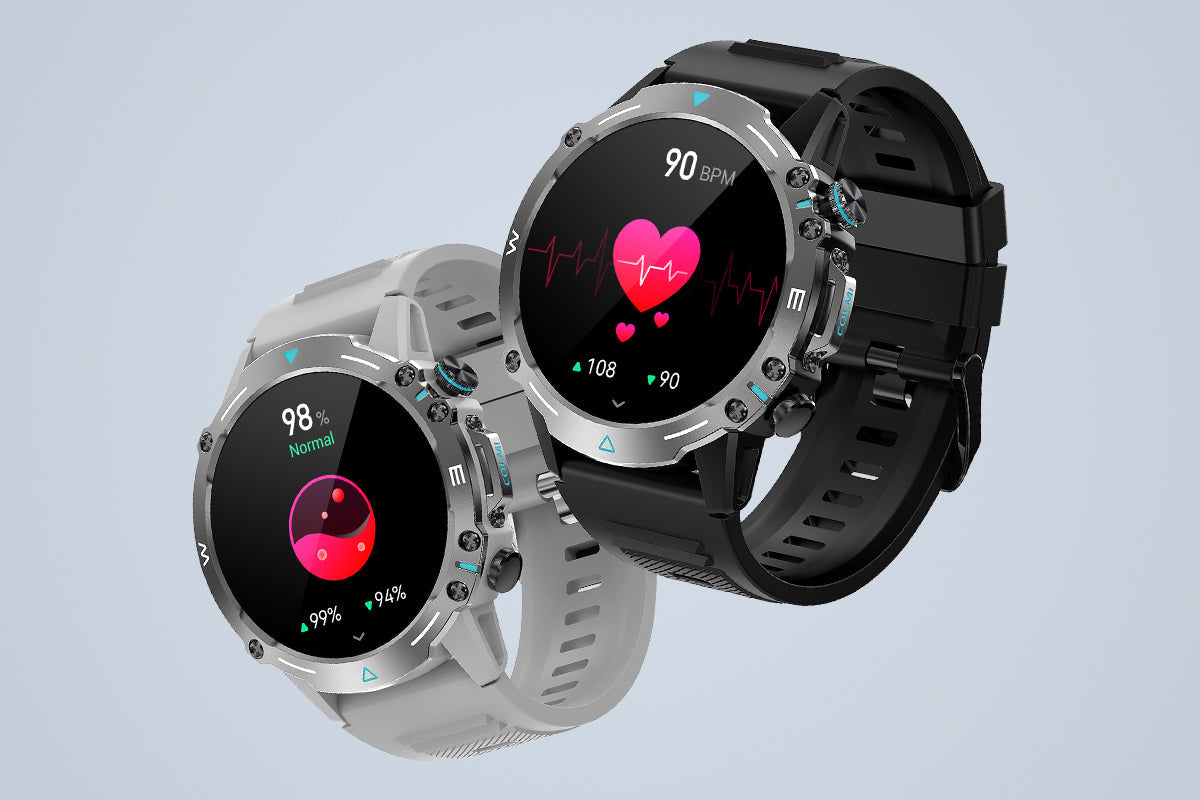 Die Colmi M42 Smartwatch misst den Blutsauerstoffgehalt, zeichnet sich durch ein schlankes Design, über 100 Sportmodi und eine Akkulaufzeit von 10 Tagen aus.