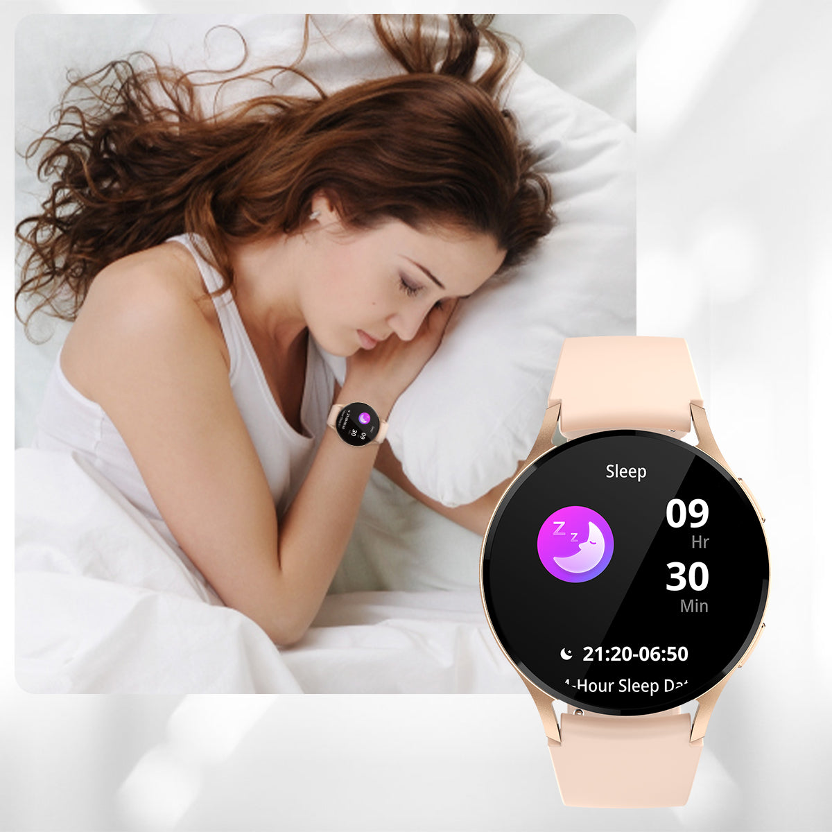 Colmi i28 Ultra Smartwatch mit Schlafmessung, fortschrittlicher Gesundheitsüberwachung, 10-tägiger Akkulaufzeit und IP68-Wasserdichtigkeitsklasse.