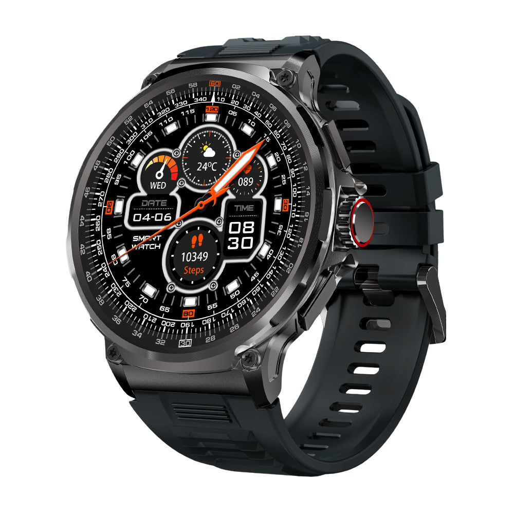 COLMi V69 Smartwatch – 1,85 Zoll großes Display, Gesundheitsüberwachung, wasserdicht & elegantes Schwarz