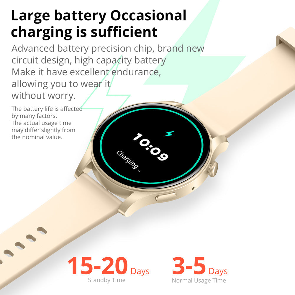Colmi V73 Smartwatch mit großem AMOLED-Display und langer Akkulaufzeit