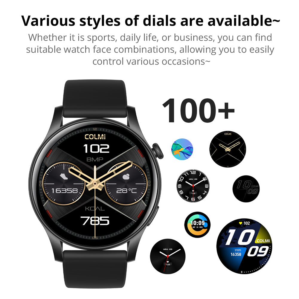 Colmi Smartwatch mit großem AMOLED-Display und vielfältigen Funktionen